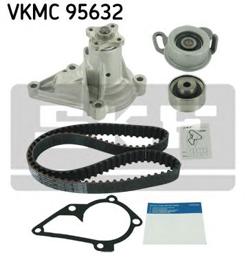 VKMC 95632 SKF - Насос охолоджуючої рідини + комплект зубчатого ремня1